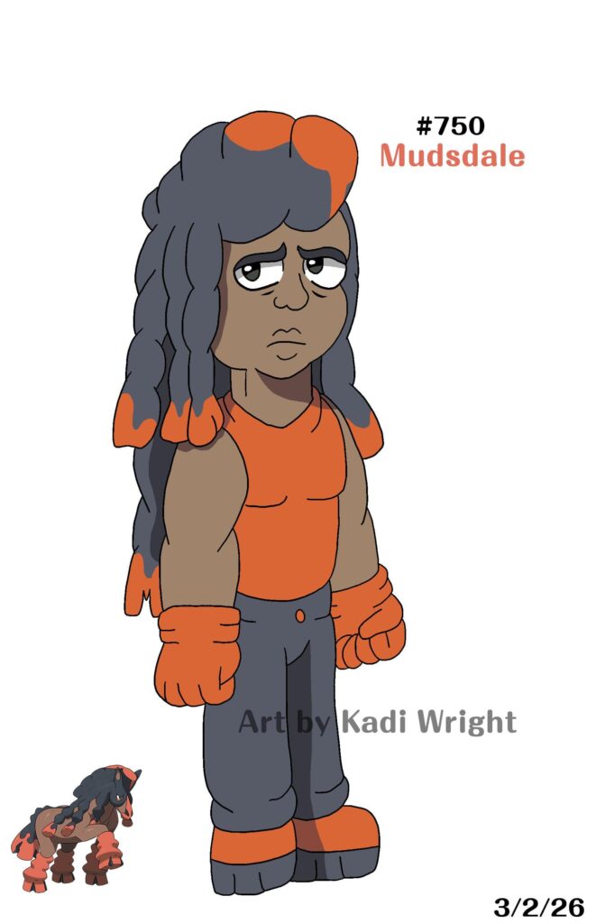 Humanized Mudsdale (Art by me)