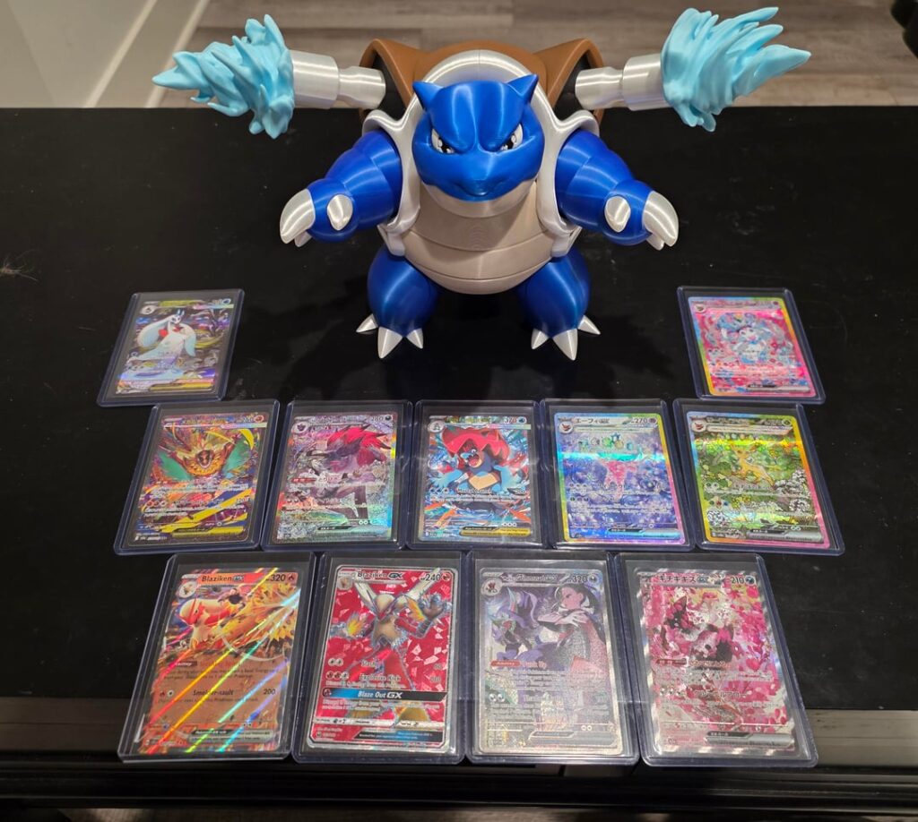 Pokemon day card show pick ups! (Blastoise included!)
