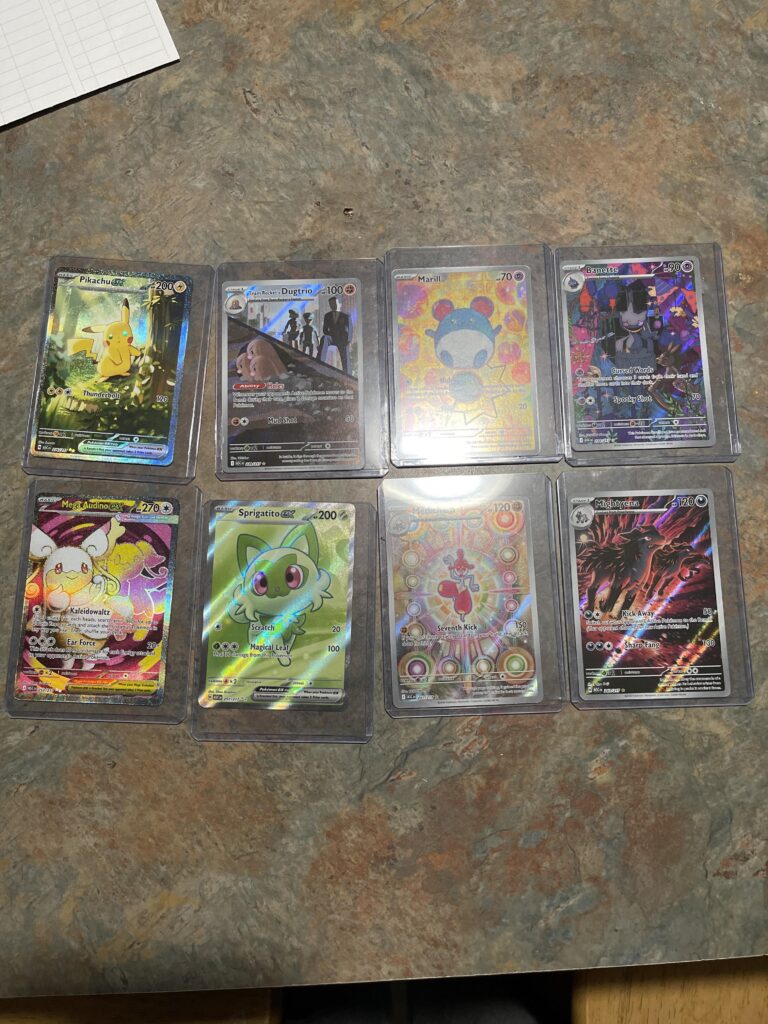 sister luck truly goes crazy, doesn’t even get into the hobby, casually pulls a chase