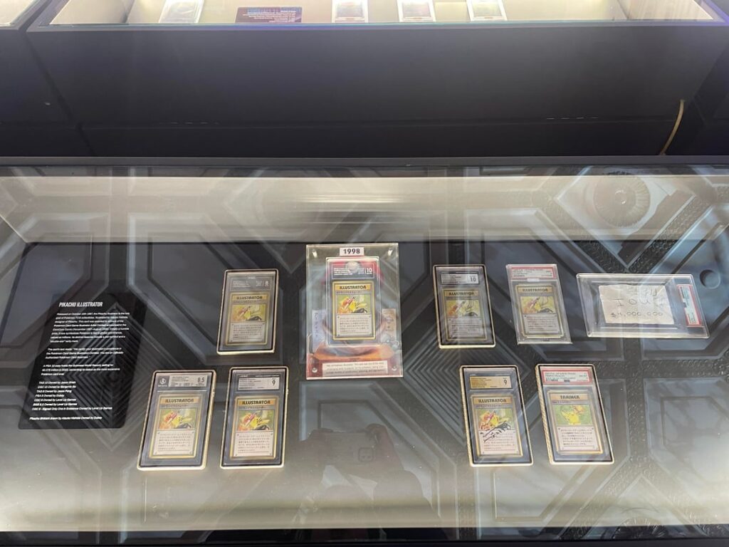 I saw 7 Pikachu Illustrators (and a whole lot of other grails)