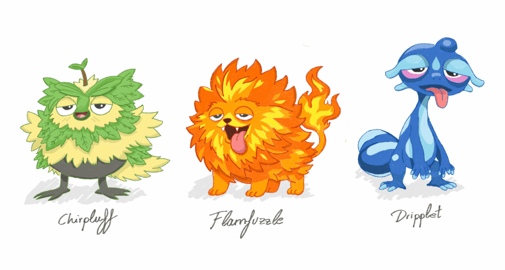 Derpy Starter Evolutions [OC]
