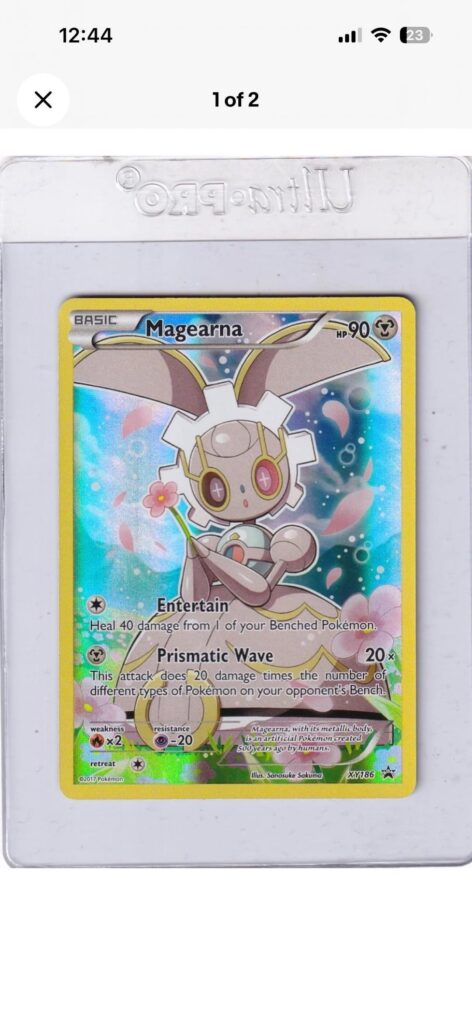 With $100 I brought these nice 3 Pokémon cards, and maybe my eyesight is okay, but these cards look clean. 🧼 People will say it doesn’t look like a PSA 10, but they are still great cards.