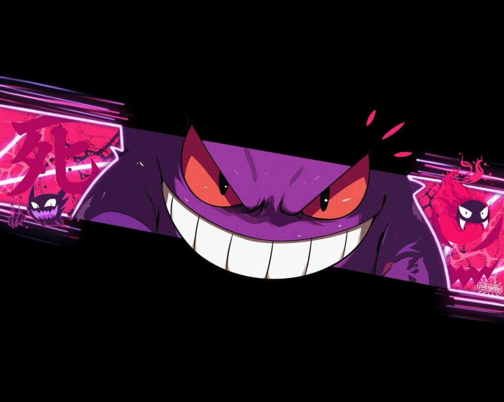An poster I made for Gengar!