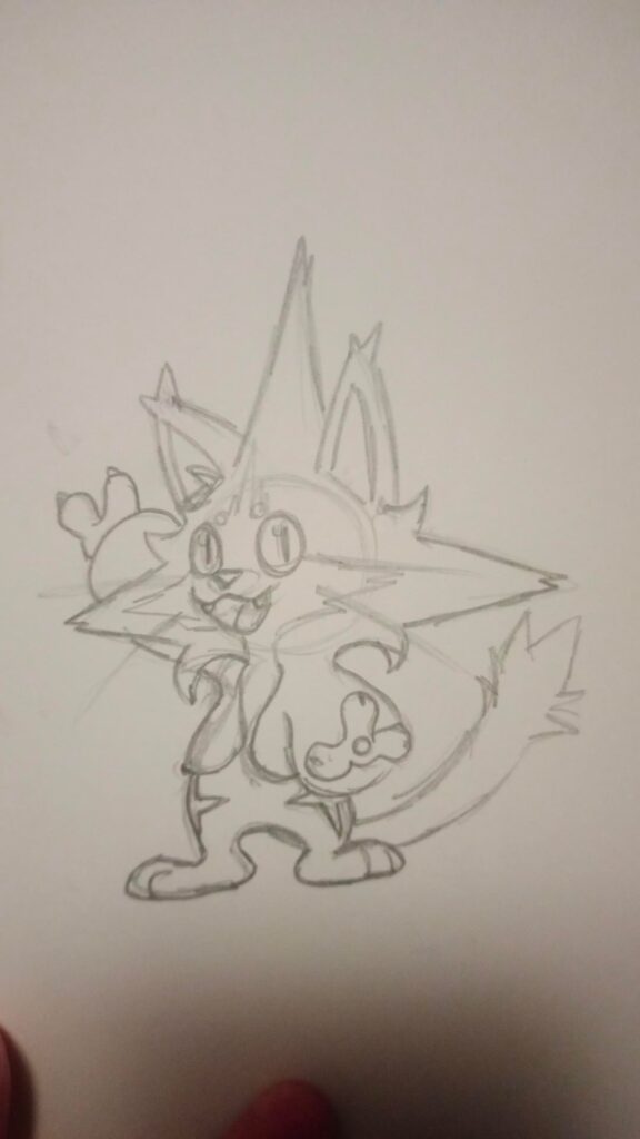 Hey, I've been gone for a few days. I found a job and it's been taking up all my time. Even so, I'm still working on some designs and ideas I have in my head. Today I'm sharing a sketch I made on my way to work. Hope you like it