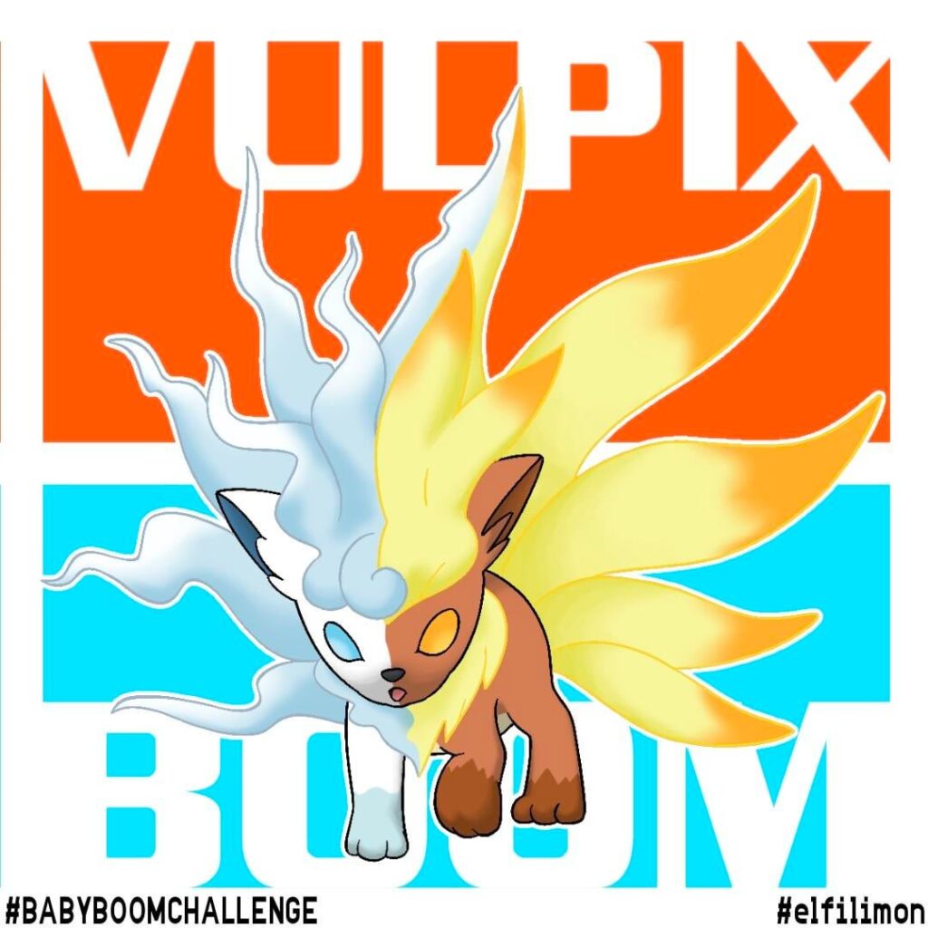 Fakemon Vulpix for #babyboomchallenge