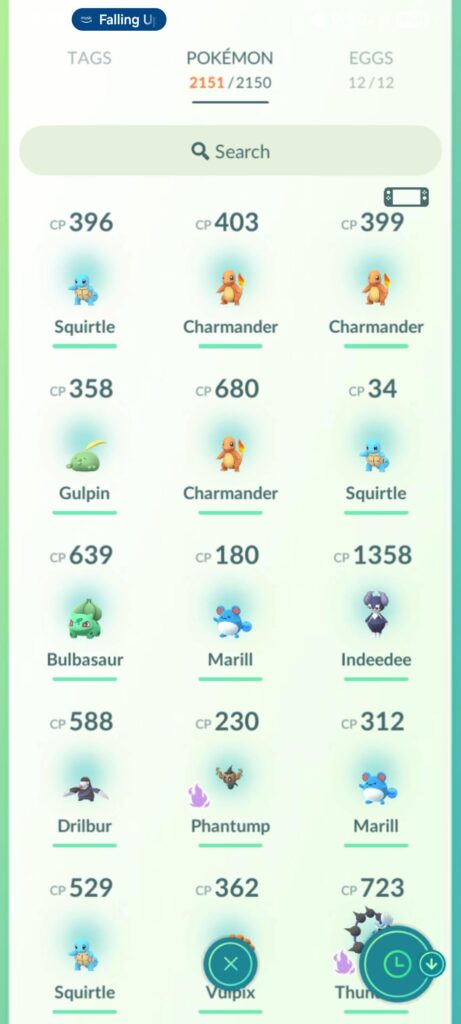 I broke the pokemon storage limit.