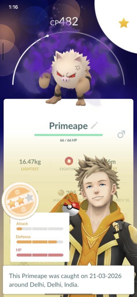 GL or UL? Also primeape or annihilape?