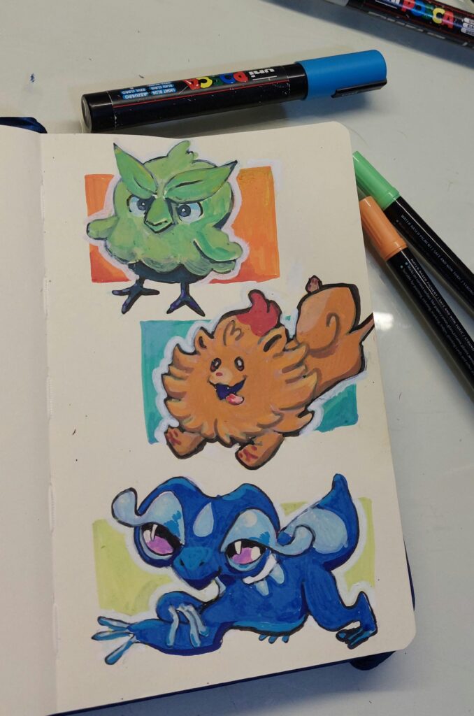 First time posting my Pokémon fanart! What should I do next?