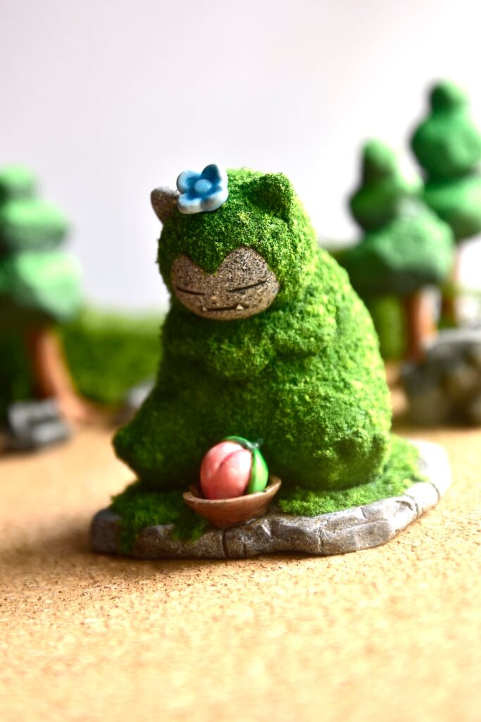 I made a mossy 'Stone-lax'