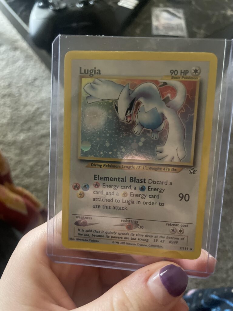 My birthday lugia 💙🩵🤍