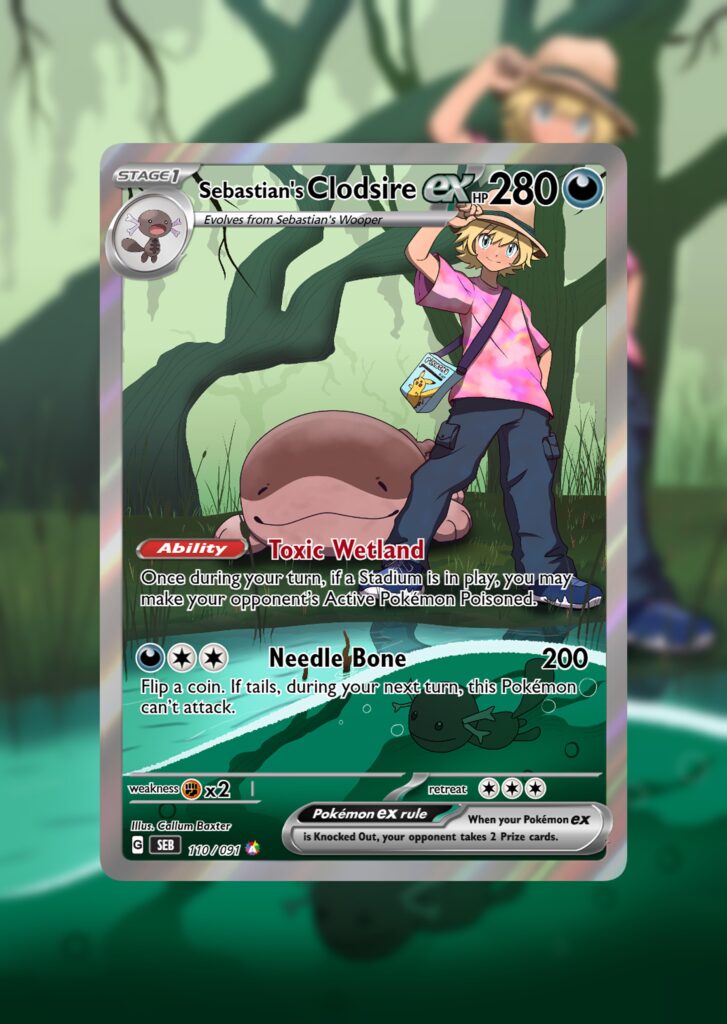 [OC] A birthday gift for a Clodsire Mega-Fan