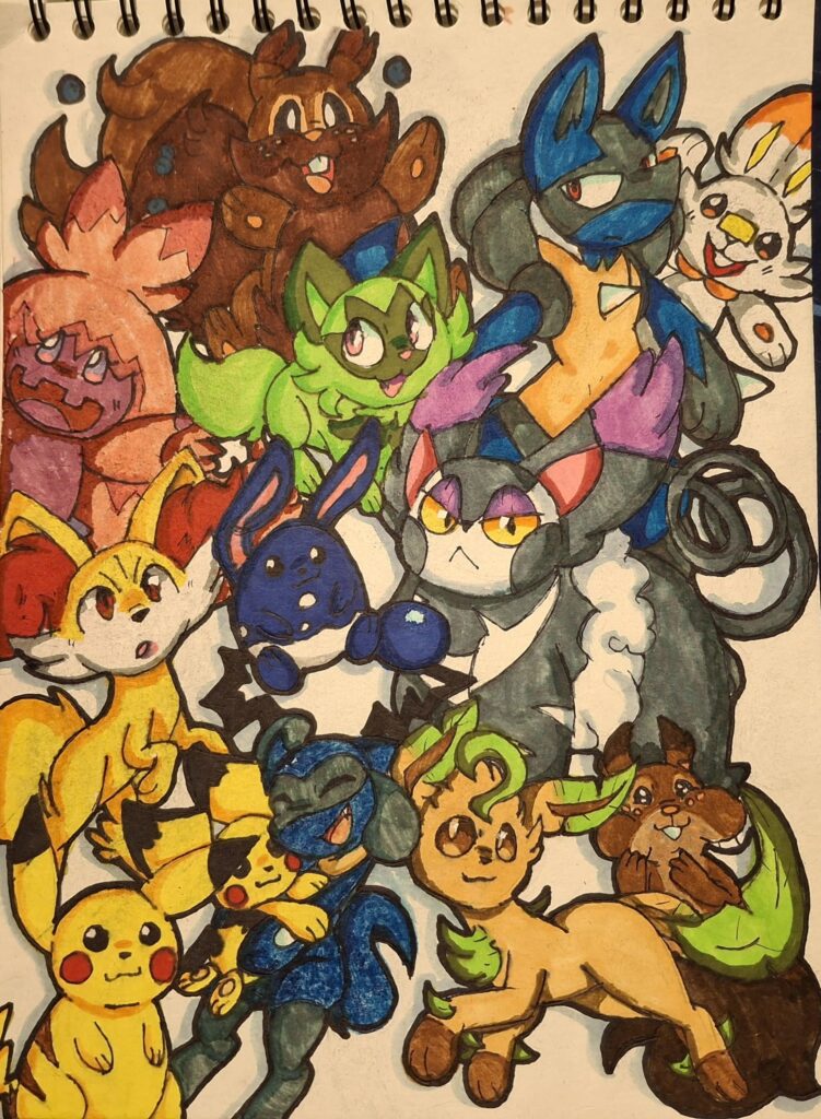 Drew my favorite Pokémon