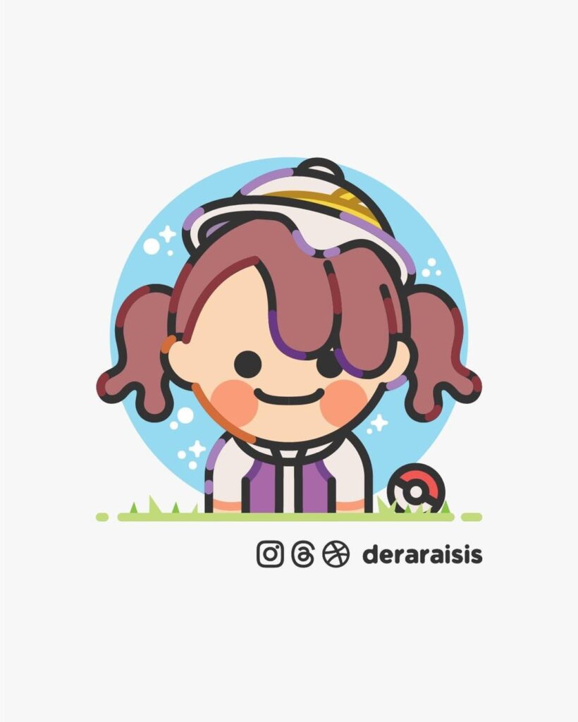 [OC] I drew the Ditto since I still don't have Switch 2 ✌️