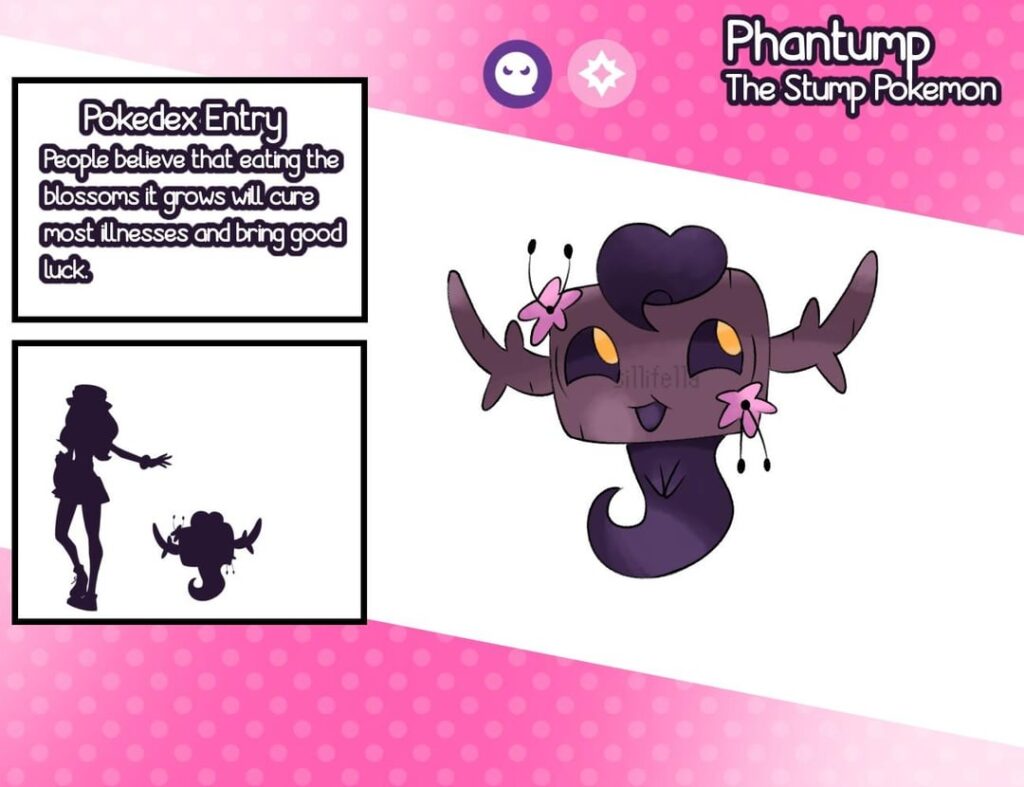 Regional Phantump and Trevenant designs!!