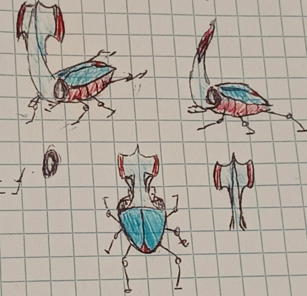 The Tree-Boring Pókemon: Axcarab and Grothusk