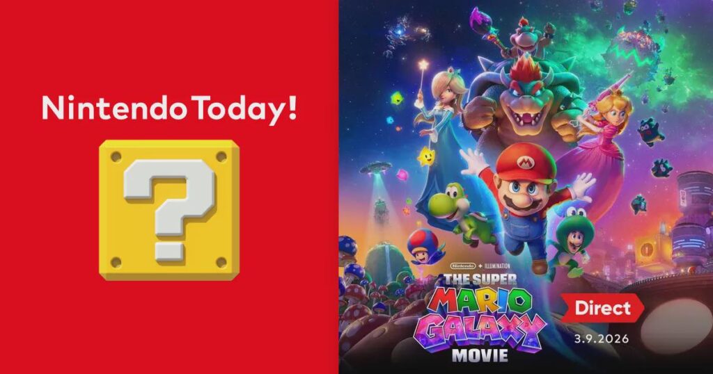 THE SUPER MARIO GALAXY MOVIE - The Super Mario Galaxy Movie Direct 3.9.2026