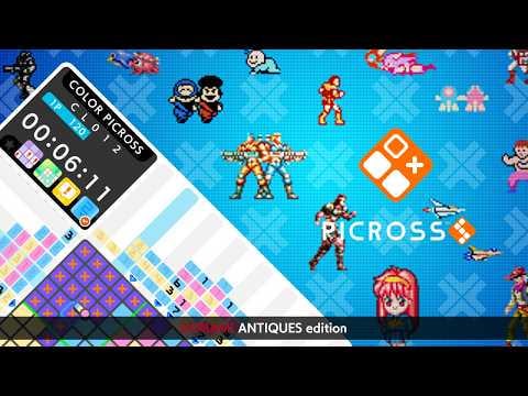 PICROSS S KONAMI ANTIQUES edition Trailer (Nintendo Switch)
