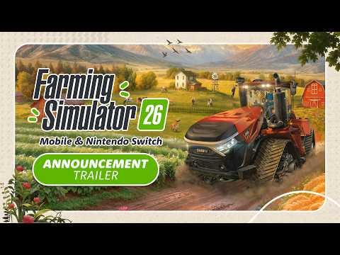 Farming Simulator 26 Announced, Releases May 19th On Switch