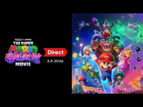 The Super Mario Galaxy Movie Direct 3.9.2026