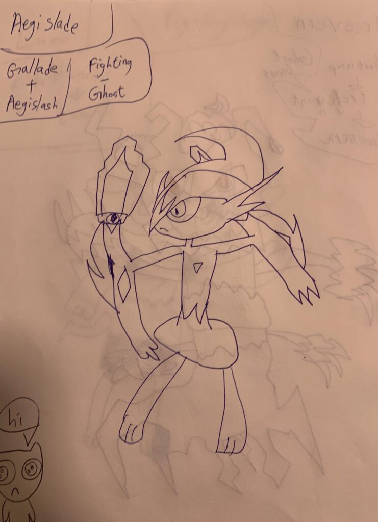 My Aegislash and Gallade fusion