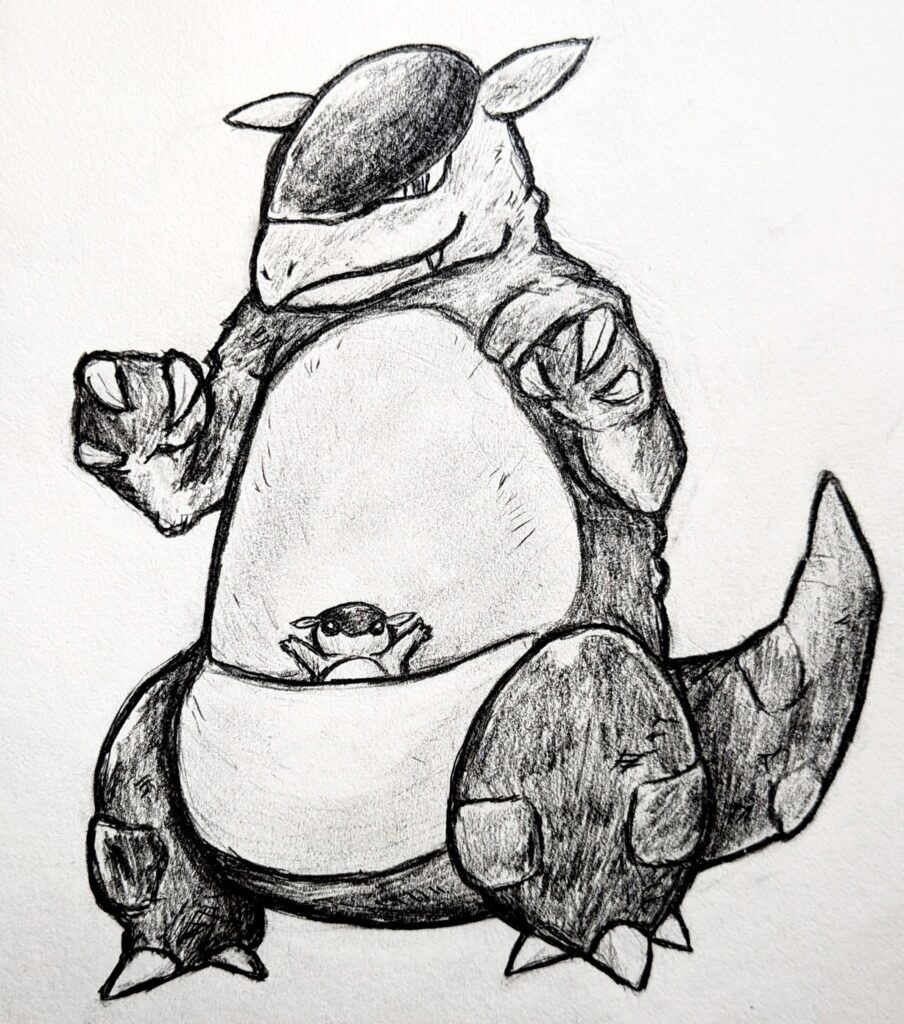 Mommy and baby - Kangaskhan