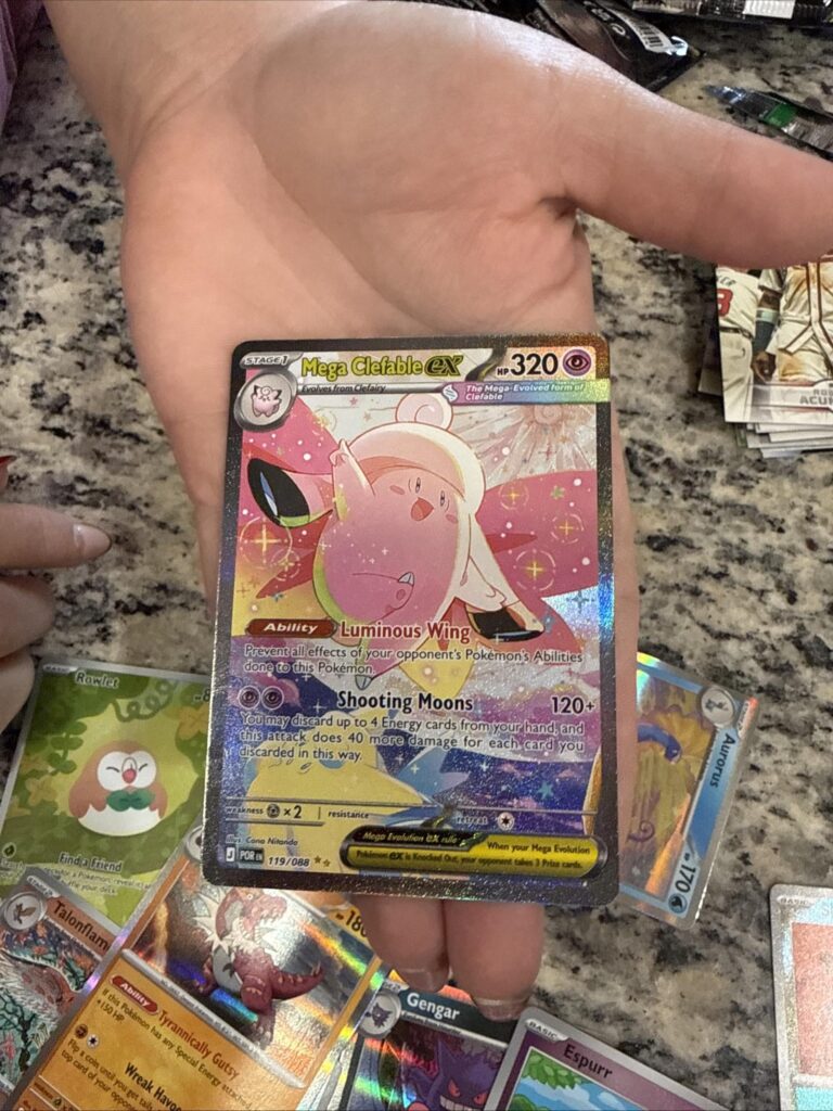 New to Pokémon, Mega clefable ex