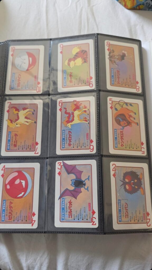 Poker Pokémon cards