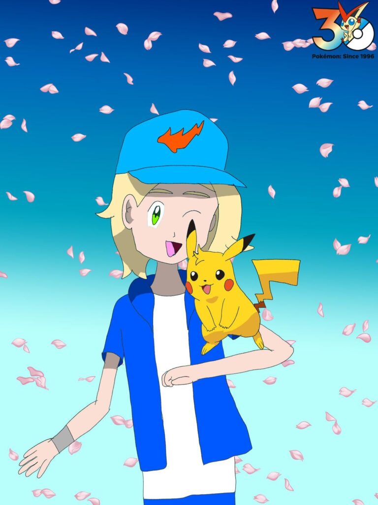 David and his Pikachu!