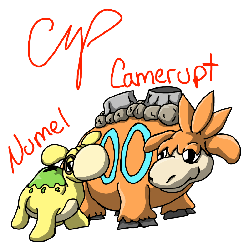 Numel and Camerupt