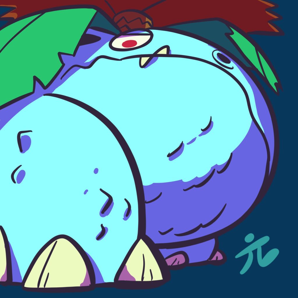 [OC]Venusaur doodle