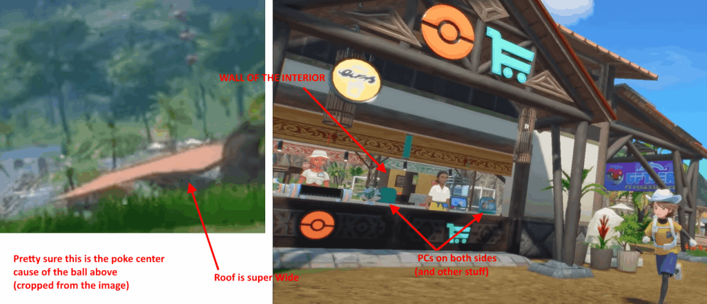 Poke Centers Will also have an interior!!!!!! (Pokemon Winds and WAves)