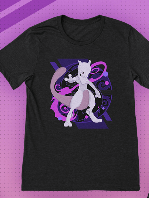 Mega Mewtwo is "Official" (You can see Mega Emblem behind Mewtwo on merch)