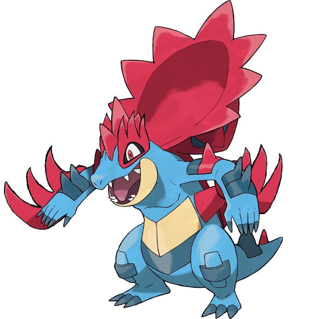 I tried redesigning Mega Feraligatr