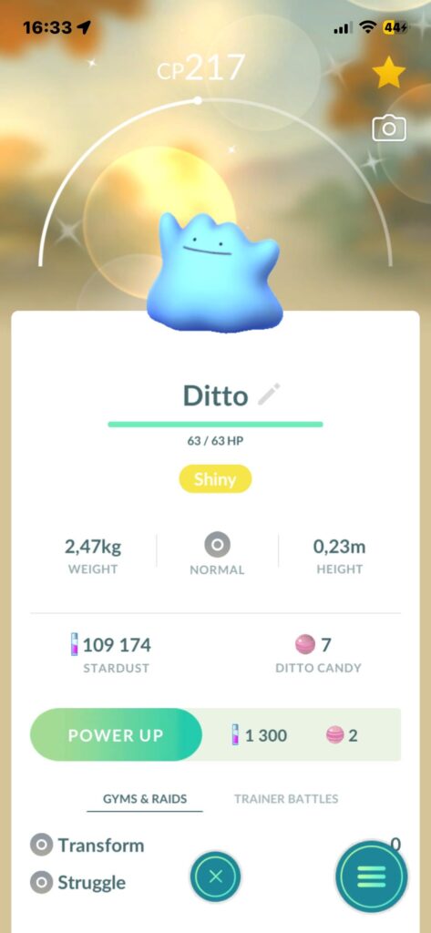 My second Ditto ever, what would be a fair trade?