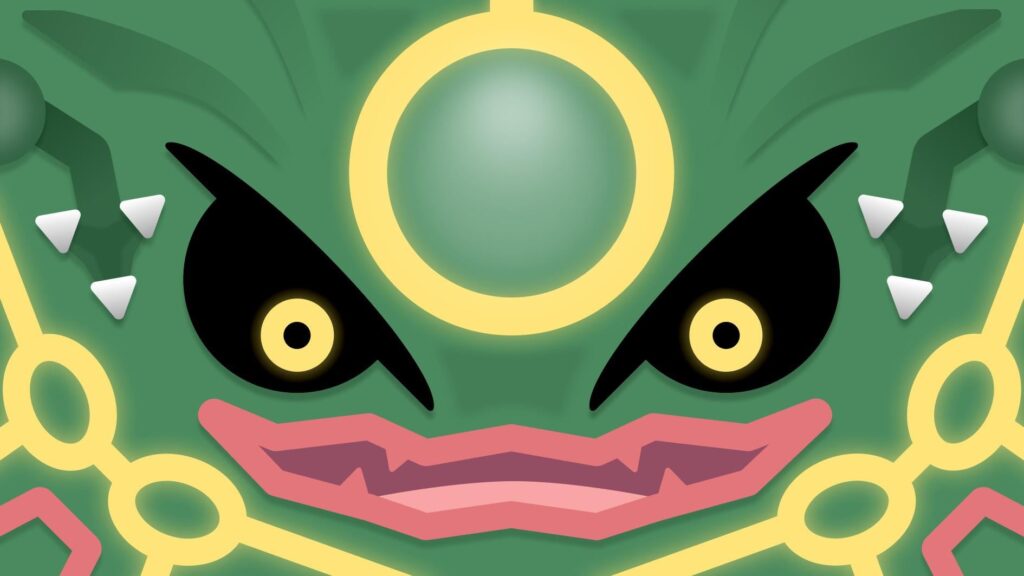 Rayquaza Desktop Background 🐉 (created by me: Cronibet)