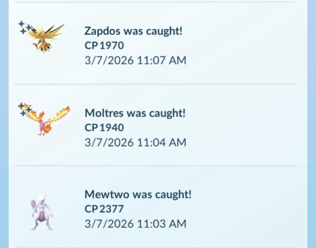 Should be happy with back 2 back shiny on the 30th Anniversary reward road..