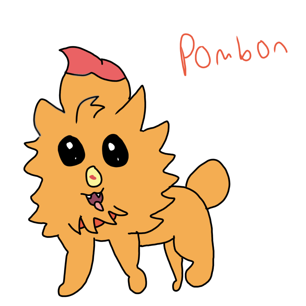 I drew pombon [OC]