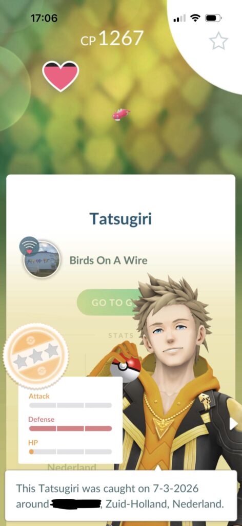 Tatsugiri spawning in different parts of the world