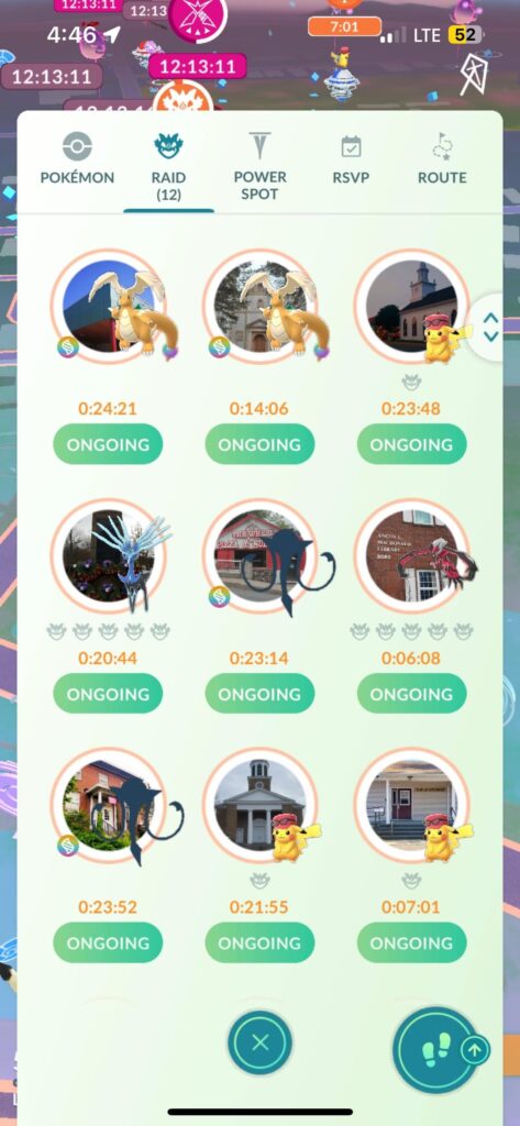 No mega encounters for the raid hours? 12+ spots but not one salamance ): they should boost the pokemon that show up for the hour