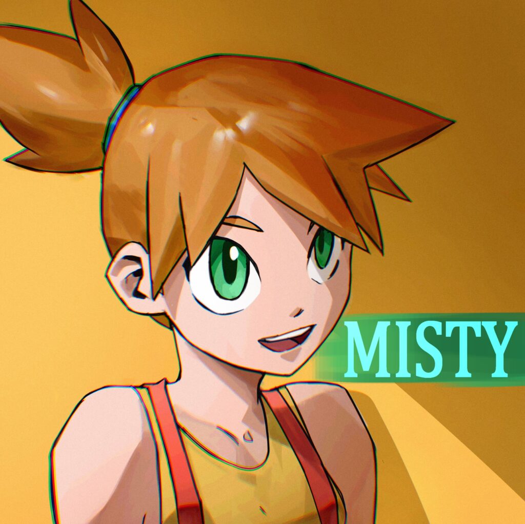[OC] Hi everyone, this is a fan art I made of Misty, I hope you like it kkk