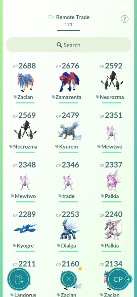 My remote tags vs the person I won't be trading with