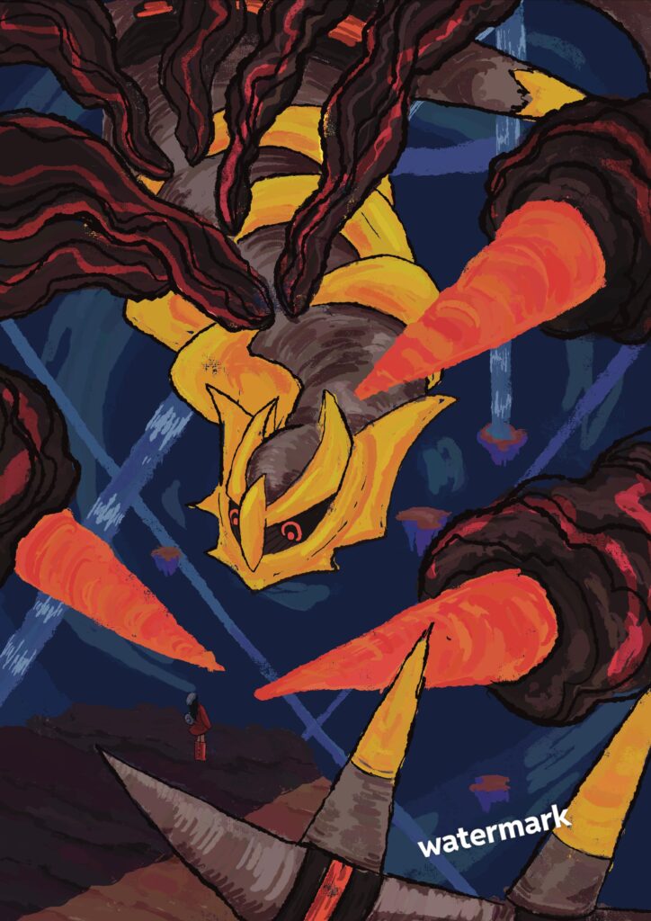 How it felt meeting Giratina for the first time