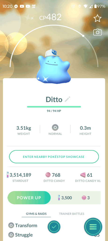 First catch of the event.