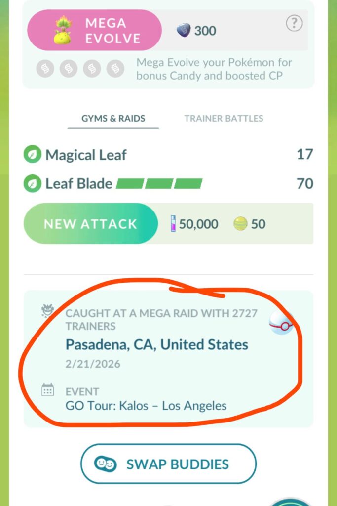 follow up post: remember that super mega raid in person in LA that had over 2000 trainers in it?