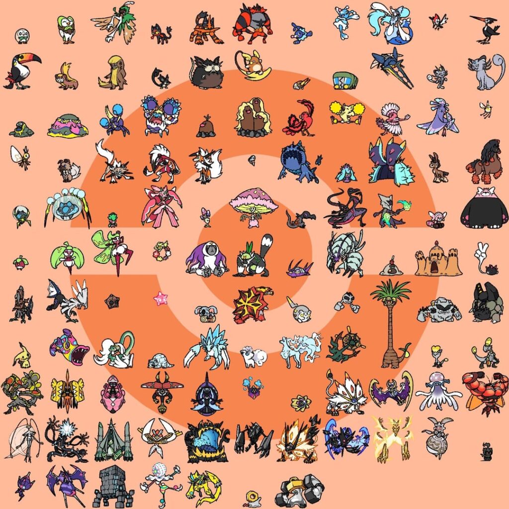 Every Gen VII Pokémon!