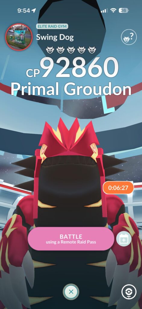 Primal Groudon is back?