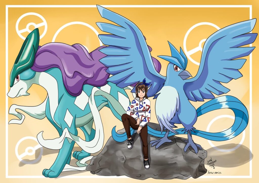 My Pokemon art for clients