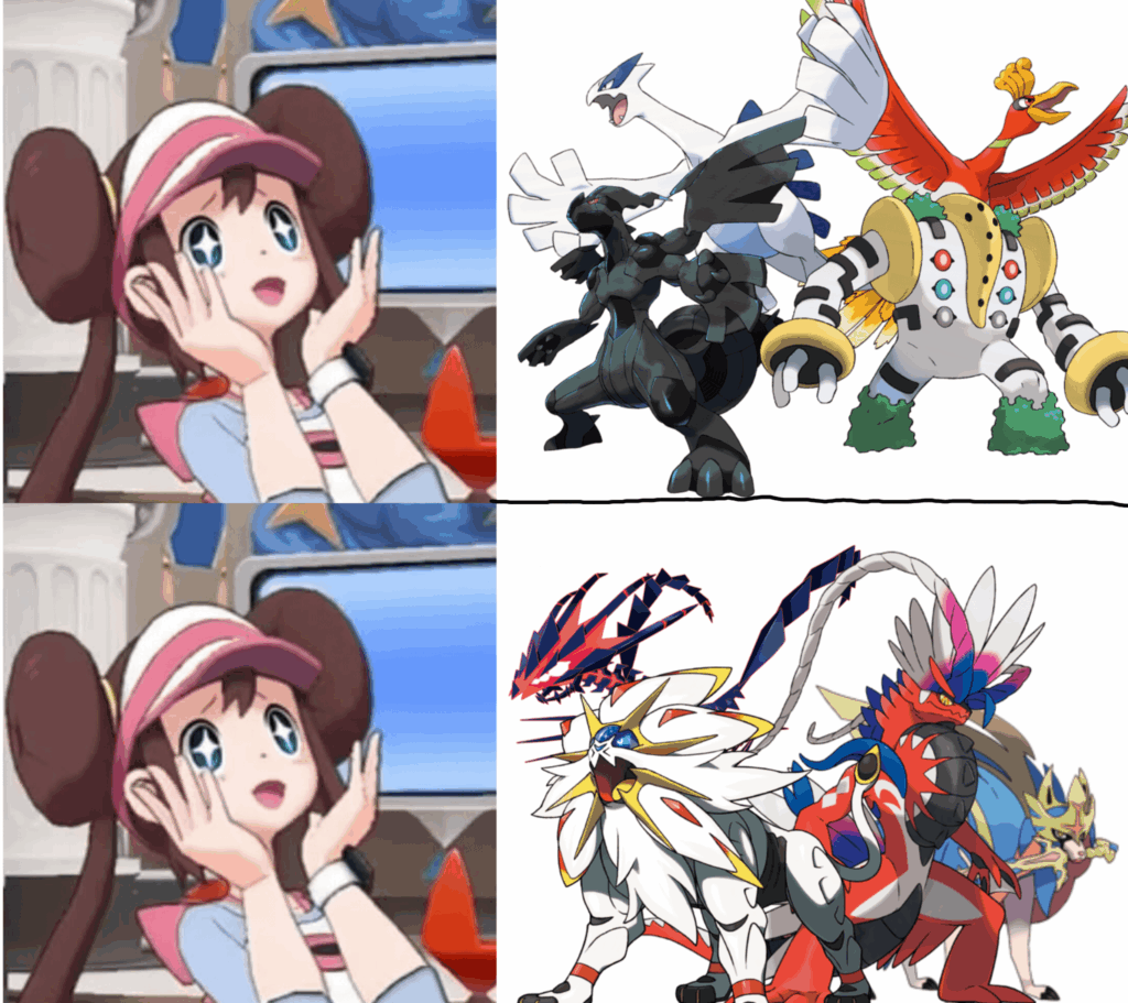 I still think legendaries have great designs, even the new ones