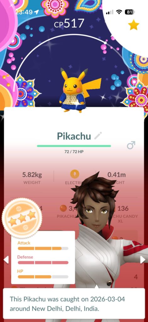 What a beautiful Holi Pika