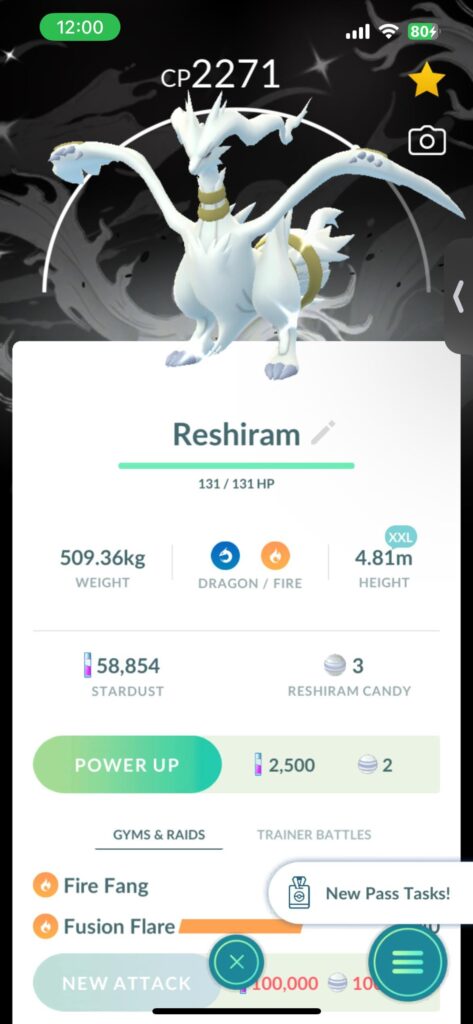 How rare is my Reshiram?